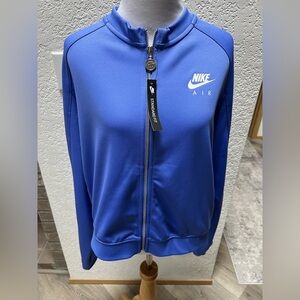 Nike Air Women's Blue Track Zip-Up Jacket XL